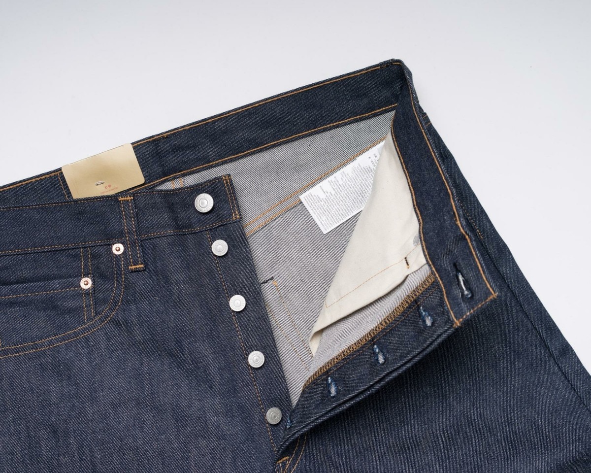 LVC Levi's Vintage Clothing 501 1976 Raw Selvedge Slim Fit Denim