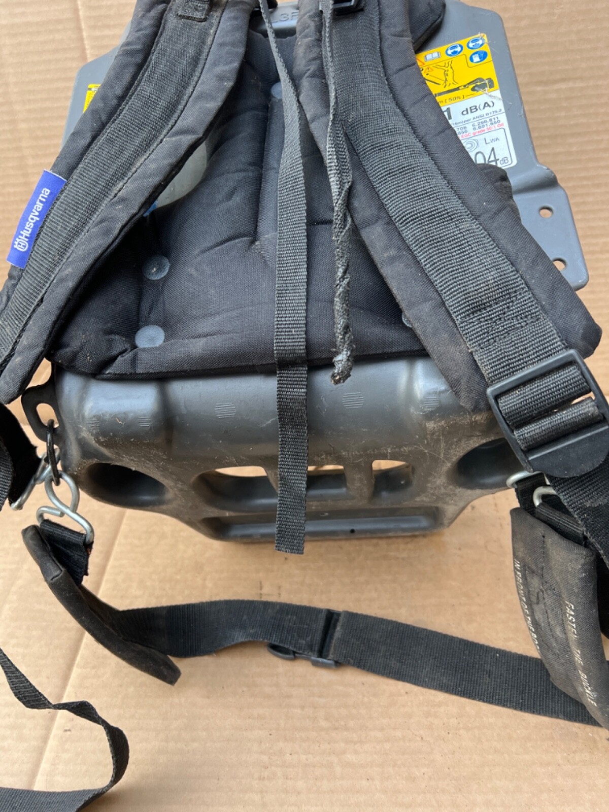 Husqvarna 150BT Backpack Blower Frame With Straps OEM Excellent