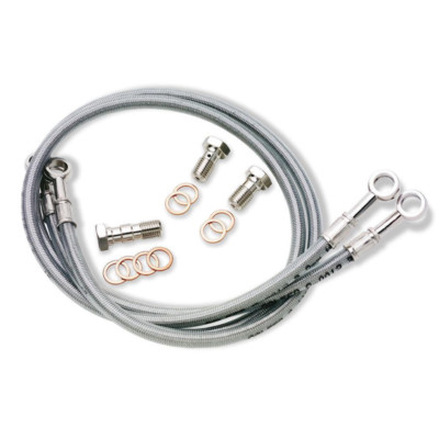 Kit De Latiguillos De Freno Delantero GBRAKES Trenzado Acero