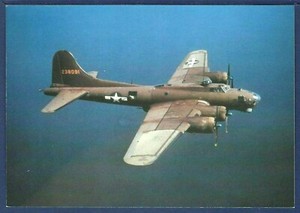 US Army Air Force Boeing B-17G Flying Fortress WWII Bomber