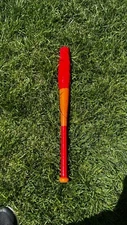 Custom Plastic Bat Hand painted Stay Hot torpedo bat