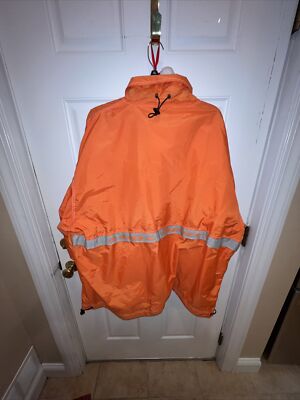 VINTAGE LUGZ SPORT WINDBREAKER PULLOVER JACKET SZ MENS XXL