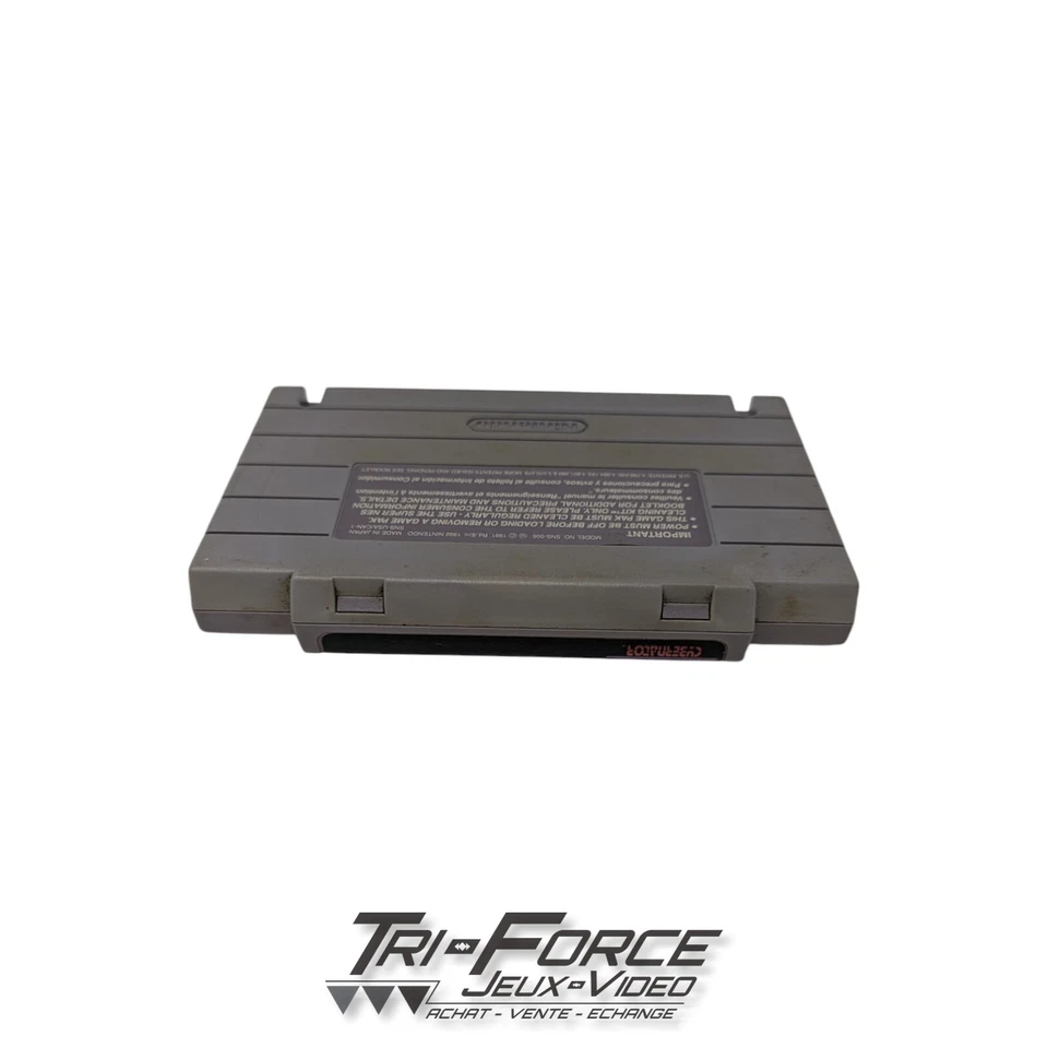 Cybernator Super Nintendo SNES Authentic Cart, Tested ! Free Shipping - Image 2 of 2