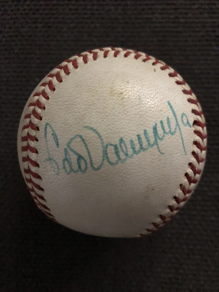 Fernando Valenzuela Cy Young победитель-ROY-World Series чемпион подписанный мяч с автографом - Изображение 2 из 4