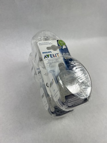 4-2 Packs Philips Avent Classic Bottle Nipples Fast Flow 1m+ Anti-colic 8 Total - Picture 6 of 16