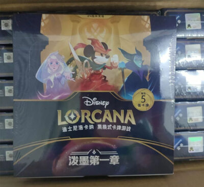 Disney LORCANA BOOSTER Light Box The First Chapter Chinese Ver 24 Packs 120 Card