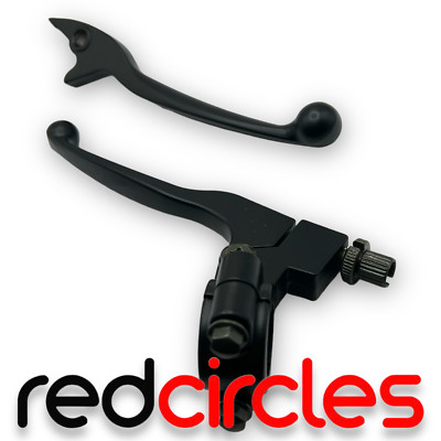Set Leve Freno E Frizione Pit Bike ASV Nere