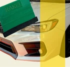 Yellow Tint Film Fog Lights + Squeegee Bonding Aid 100 x 30cm Gloss