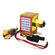 POMPA CARBURANTE UNIVERSALE 12V AUTO FURGONE BARCA TRATTORE 0,15 BAR 70 L/H