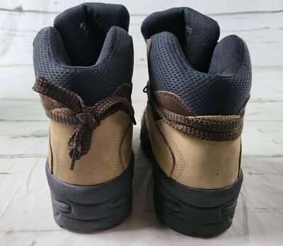 Earth Shoe Tan/Brown Hiking Leather Mountain Boots 4579808 Size 9 EUC Earth Shoe Tan/Brown Hiking Leather Mountain Boots 4579808  main image 3