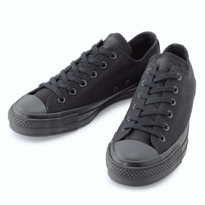 Converse Canvas All Star J OX Black Made in Japan 24.5cm