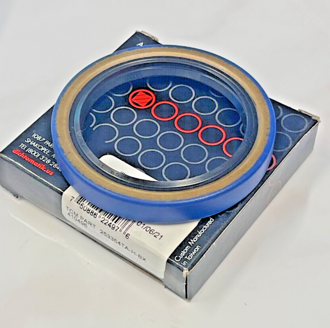 TCM 253354TA-H-BX NBR Carbon Steel Oil Seal, TA-H By TCM 253354TA-H-BX NBR Carbon Steel Oil Seal, TA-H By