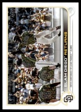 2022 Topps Team Slam Diego Returns San Diego Padres #125