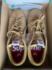 ⭕Supreme ベージュジャケット 早い者勝ち Nike Supreme x SB Blazer GT Low Golden Beige for Sale