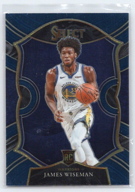 2020 Panini Select James Wiseman #62 RC Rookie   Golden State Warriors