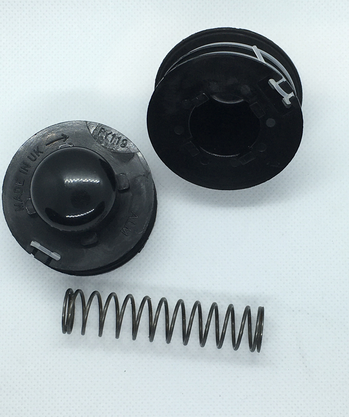 2x Spools + Spring For B&Q Trimmer Strimmer FPGT2506 FAST POST eBay