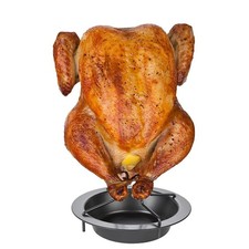 Trenton Gifts Vertical Chicken Roaster Rack, Poultry Roaster Cooker, Beer Chi...