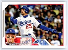 2023 Topps #343 Trayce Thompson - Los Angeles Dodgers