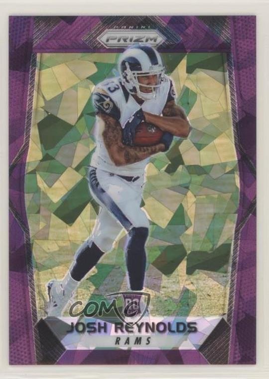 2017 Panini Prizm Rookies Purple Crystals 29/75 Josh Reynolds #265 Rookie RC jc3
