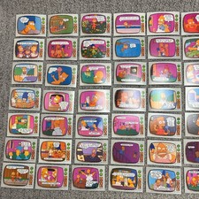 The Simpsons 1990 Topps Series 1 Complete 88-Card Base Set (No Stickers)