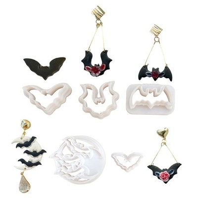Assorted Size Shaped Art Jewelry Molds Making Earrings Necklace Keychain Pendant