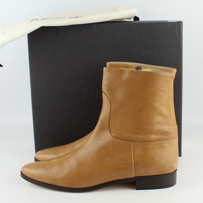 NEW Theory Leather Minimalist Style Ankle Bootie for Office to Evening, EU 40