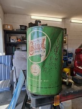 Vintage Wakefield Castrol 5 Gallon Oil Drum With Brass Tap