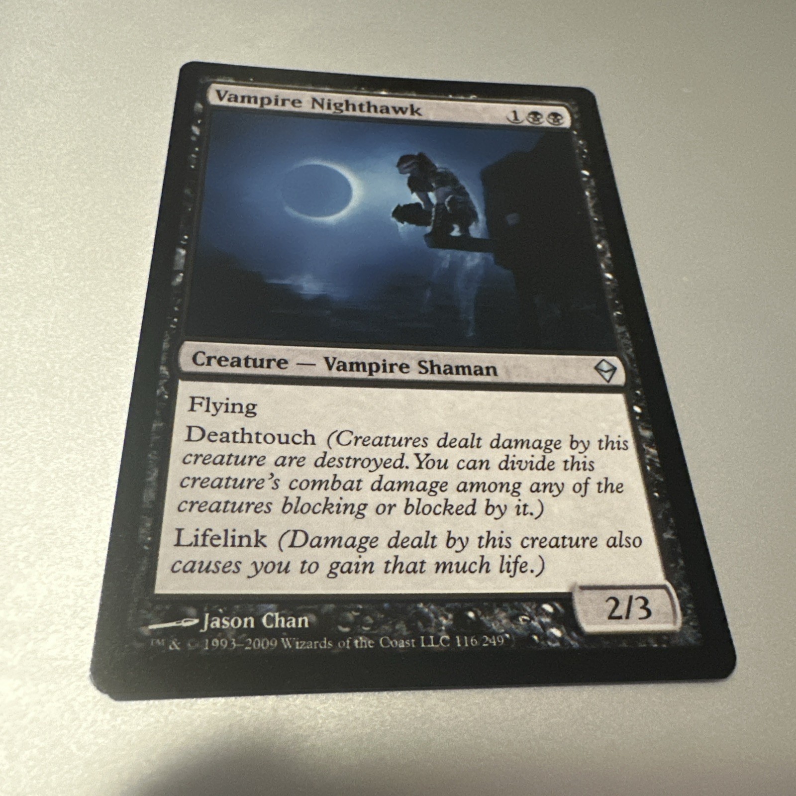 MTG Magic - Vampire Nighthawk - #116 - NM - Zendikar ZEN - Buy 3 Get 2 Free