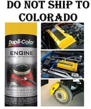 Ceramic Yellow Coating Spray Engine High Heat Blocks Caliper Brake Rotor Paint