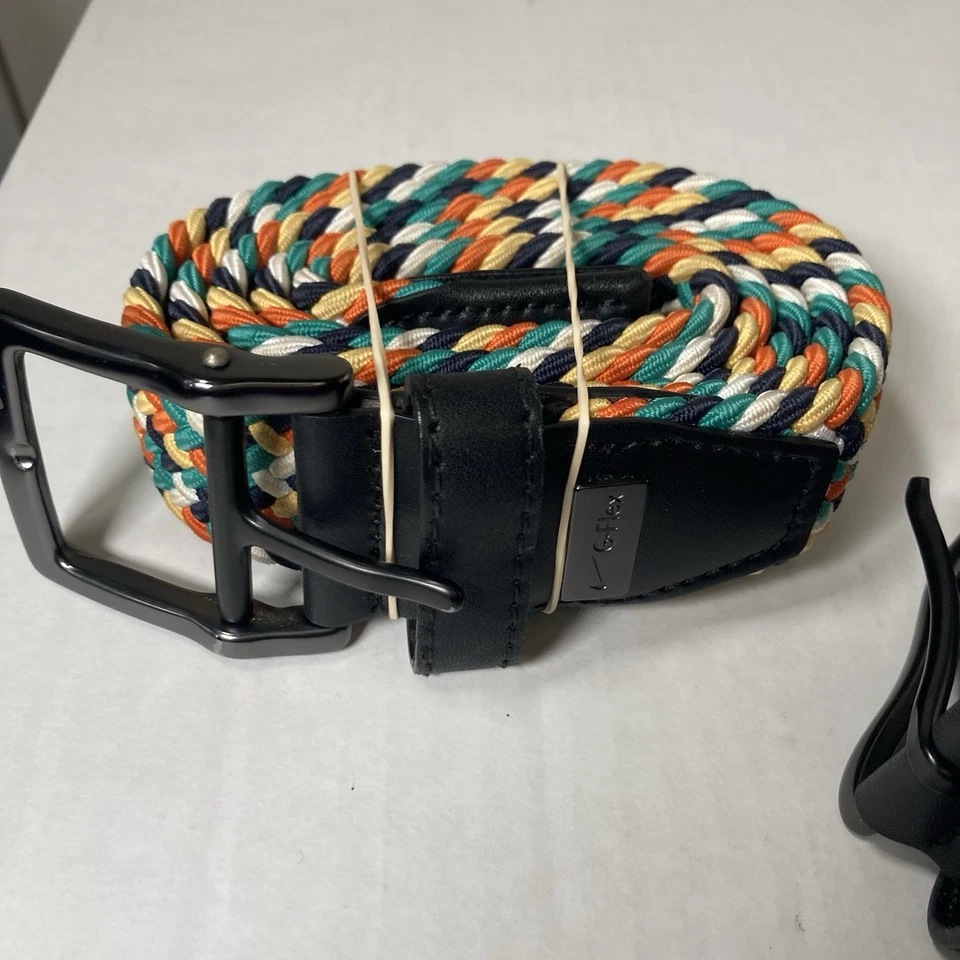 Lote de 2 cinturones de golf Nike G Flex 40-42 para hombre Foto 4 de 4