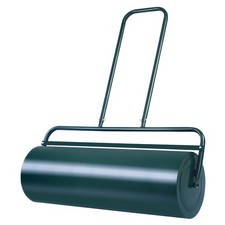 Outdoor Push Roller Tow Lawn Roller Water Filled 24-Inch x 13-Inch Green