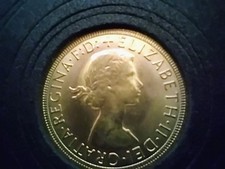 Sterlina d'oro Regina Elisabetta II anno 1967