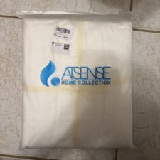 NEW cotton Duvet Cover  2 Pillowcases, White Color, Queen Size 90x90