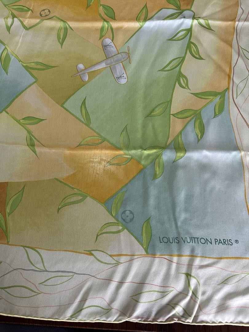 Louis Vuitton Pink Large Stole Scarf Excellent Used Condition No Box Women