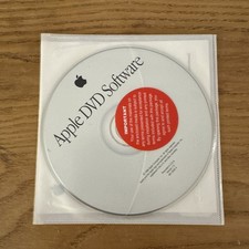 Vintage Apple DVD Software 1.0 CD-ROM 1998 Original Macintosh Installation Disc
