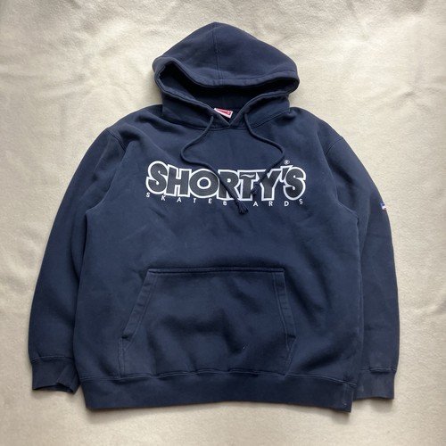 OG Vintage Shortys Skateboards Hoodie Herren Small 90s Skate Sweatshirt Chad Muska - Bild 4 von 7