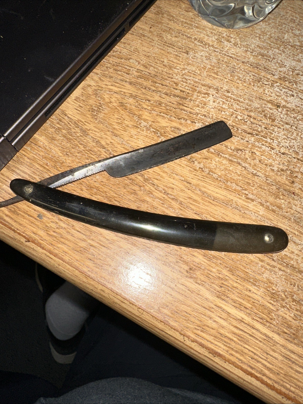 Clark Bros. Cutlery Co. Vintage Straight Razor Kansas City MO. Princ