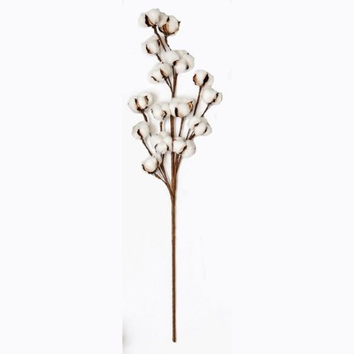 NWOT Bundle Of 16 Gracie Oaks 30'' Faux Cotton Sprays Stems!