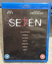 Se7en Blu-ray (18) - Brad Pitt, Morgan Freeman - David Fincher