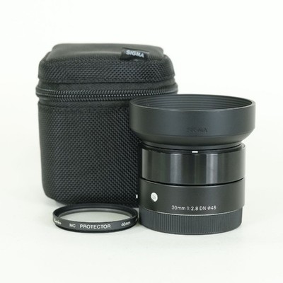 SIGMA 30mm F2.8 DN SONY Eマウント+おまけ Sigma 30mm F2.8 DN for Sony E Mount Compact Prime with Filter Good