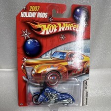 Hot Wheels 2007 Holiday Rods Scorchin' Scooter Limited Edition 1:64 Blue