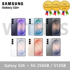 SAMSUNG Galaxy S26+ Plus 5G SM-S947 256GB 512GB Unlocked New Sealed