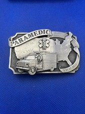 Paramedic 1985 Belt Buckle Number 15 Of 5,000