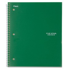 Five Star Wirebound College Ruled Notebook - 1 Subject [06206] (72055)