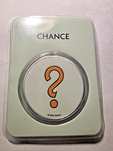 Monopoly Coin Set of 8 coins, the complete set, 999 Fine Silver 1oz each total 8