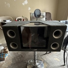 Audiobahn Quad Port Universal Car Subwoofer Enclosure