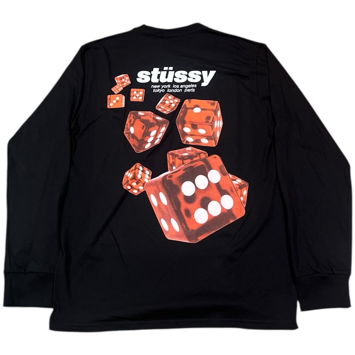 Stussy Rollers Long Sleeves Tee Mens Size Medium | eBay