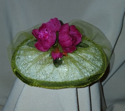 Stylish Cocktail Fascinator 50's style hat Alexander Cissy Richard Originals