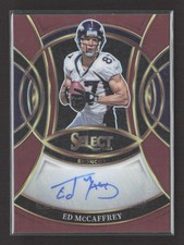 2026 Panini Select Prizm Ed McCaffrey auto #SP-EMY /75