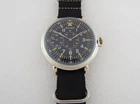 Rolex Laco Aviator Luftwaffe Pilot WW2 Vintage 1939-1945 Swiss Men Watch CAL.592
